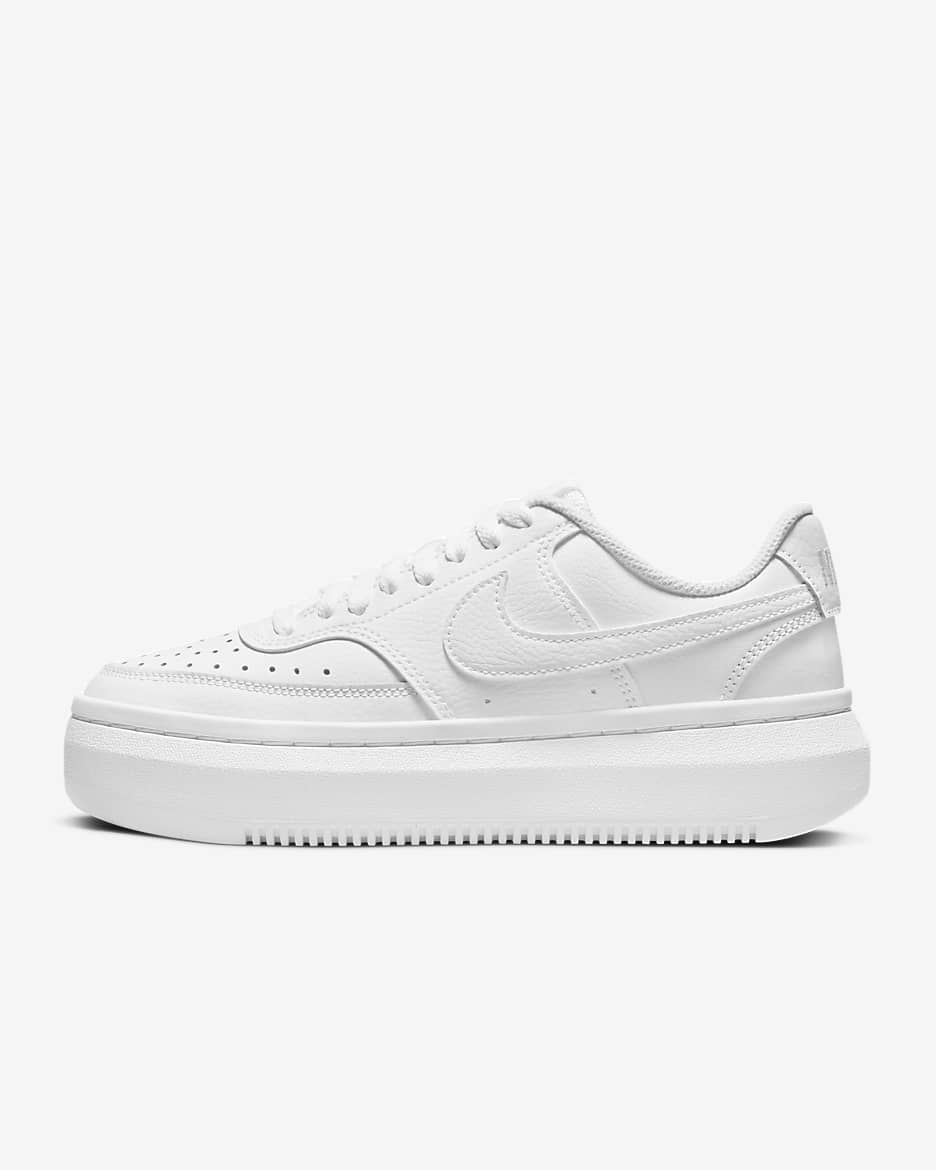 Nike plataforma blanca on sale